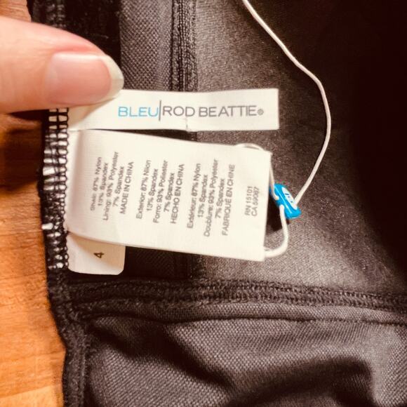 Bleu Rod Beattie WAVE RUNNER Ring Me up Bandini Swim Top black 4 - Picture 3 of 7